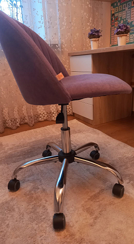 Компьютерное кресло Melody/Мелоди молочное фото покупателя 205