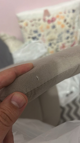 Стул на металлокаркасе Чилли синяя ткань / белый фото покупателя 530