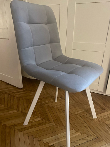 Стул на металлокаркасе Чилли бирюзовый / черный фото покупателя 1011