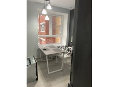 Стол Лота Лофт 140 25 мм юта / белый матовый фото покупателя 302