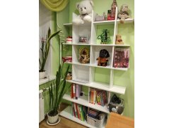 Стеллаж СТ-6 дуб сонома / белый фото покупателя 11