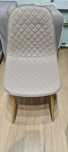 Стул на металлокаркасе Capri голубой фото покупателя 75