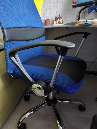 Компьютерное кресло Arano синее фото покупателя 49