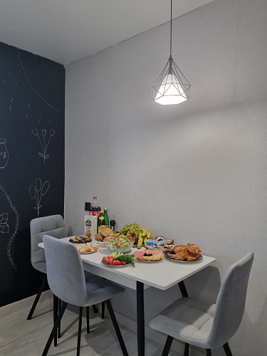 Стул на металлокаркасе Чилли синий / белый фото покупателя 907