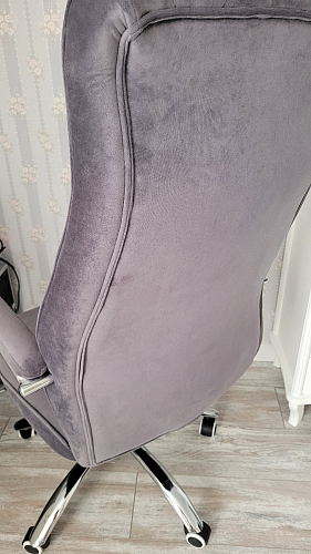 Компьютерное кресло Monte белое фото покупателя 6