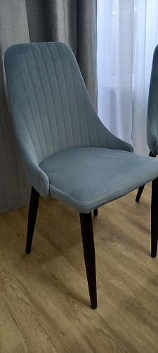 Стул на металлокаркасе Kora black / gray фото покупателя 99