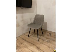 Стул на металлокаркасе Седа К крутящийся светло-серый  / белый фото покупателя 66