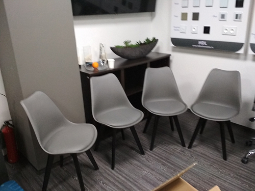 Деревянный стул Bonuss темно-серый / черное сидение / черный фото покупателя 36