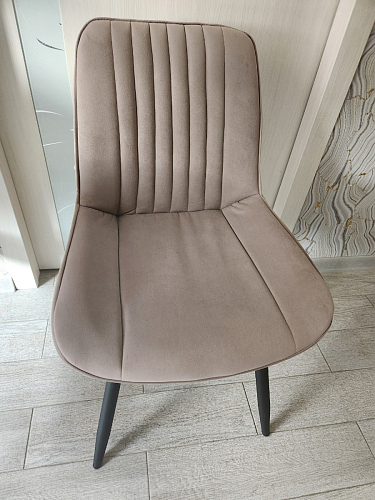 Комплект стульев Седа К 4 шт латте / черный фото покупателя 334