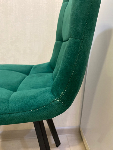 Стул на металлокаркасе Чилли бирюзовый / черный фото покупателя 795