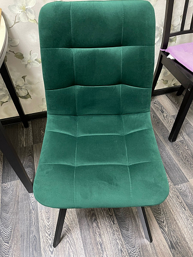 Стул на металлокаркасе Чилли бирюзовый / черный фото покупателя 1434