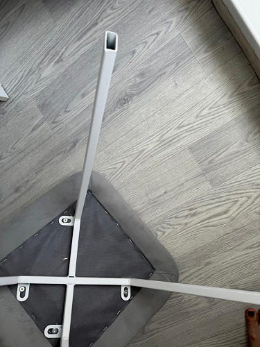 Стул на металлокаркасе Чилли горчичный / черный фото покупателя 351