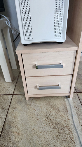 Компьютерный стол Джаз-24 левый дуб сонома фото покупателя 17