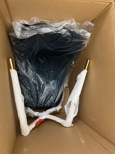 Стул на металлокаркасе Dabl 01 champagne / gold фото покупателя 71