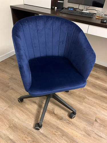 Компьютерное кресло Тибо сиреневый фото покупателя 46