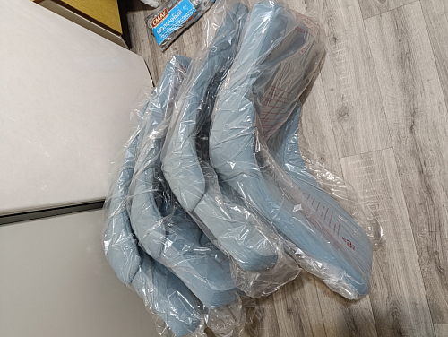 Стул на металлокаркасе Kora green / black фото покупателя 350