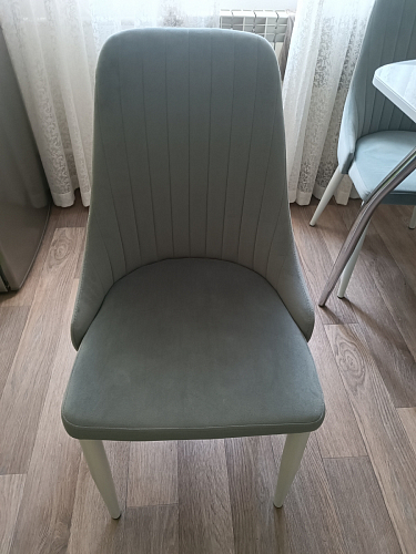 Стул на металлокаркасе Kora green / black фото покупателя 269