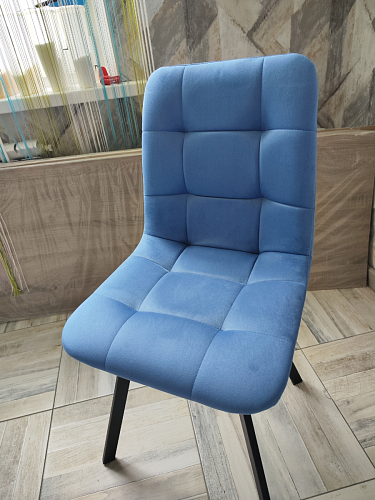 Стул на металлокаркасе Чилли бежевый / белый каркас фото покупателя 969