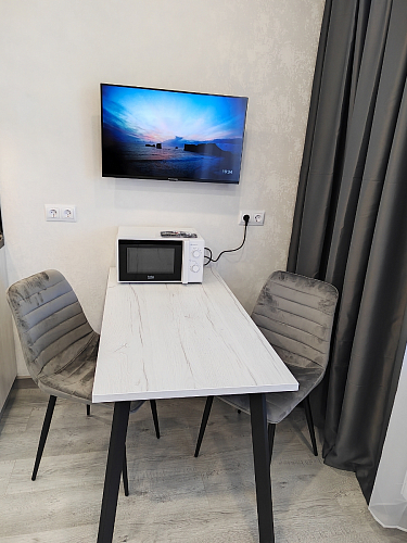 Стол Тринити Лофт 120 25 мм черный матовый / юта фото покупателя 1