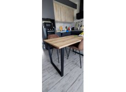 Стол Лота Лофт 140 25 мм юта / белый матовый фото покупателя 455