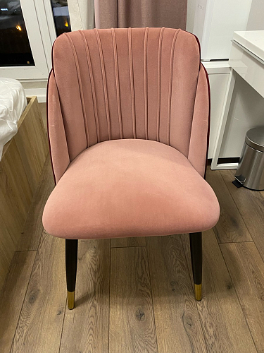 Стул на металлокаркасе Orly khaki / green фото покупателя 6