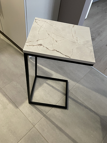 Журнальный столик Геркулес королевский мрамор фото покупателя 1