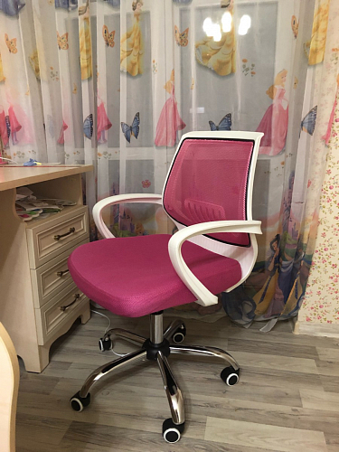 Компьютерное кресло Ergoplus light gray / white фото покупателя 7