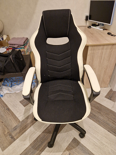 Компьютерное кресло Gamer черное / бежевое фото покупателя 46