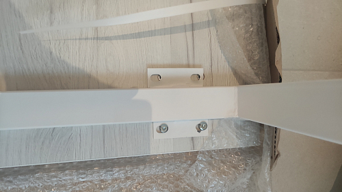 Деревянный стол Лота Лофт 120х75 белый матовый / дуб крафт золотой фото покупателя 977