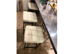 Барный стул Лофт кожзам d1 / черный матовый фото покупателя 109