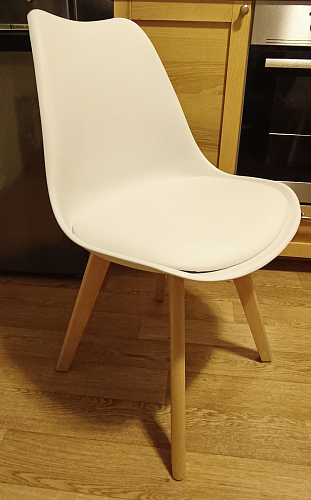 Деревянный стул Bonuss light gray / wood фото покупателя 13