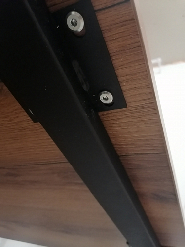 Деревянный стол Лота Лофт 120х75 белый матовый / дуб крафт золотой фото покупателя 239