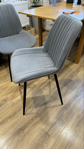 Стул на металлокаркасе Седа 360 К латте (velutto 08) / белый фото покупателя 47