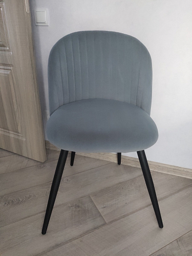 Стул на металлокаркасе Gabi green / black / silver фото покупателя 249