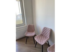 Стул на металлокаркасе Баодин К крутящийся фиолетовый teddy 944 / черный фото покупателя 20