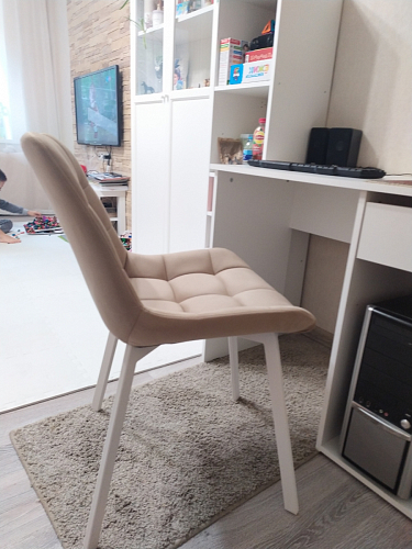 Комплект стульев Форт 4 шт кирпичный / чёрный фото покупателя 116