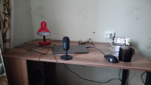 Письменный стол Битти Лофт 116х60х75 дуб делано светлый / белый матовый фото покупателя 98