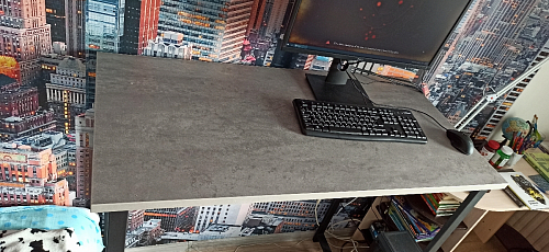 Барная стойка Дилан Лофт 120х60х90 бетон фото покупателя 38