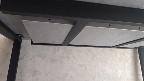 Деревянный стол Лота Лофт 140х80 дуб крафт табачный / черный матовый фото покупателя 560