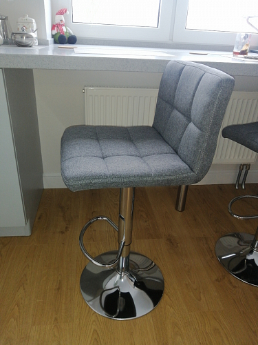 Барный стул Paskal beige / chrome фото покупателя 11