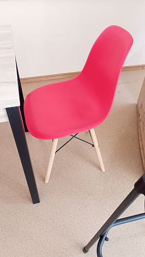 Стул Hames PC-015 белый / деревянный каркас фото покупателя 3