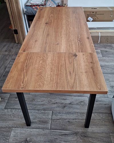 Стол Оригон файерстоун / черный матовый фото покупателя 22