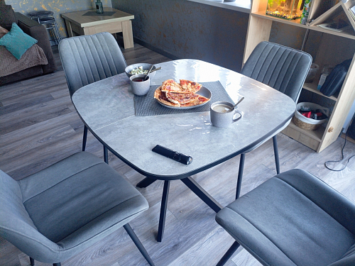 Комплект стульев Седа К 2 шт латте / черный фото покупателя 346