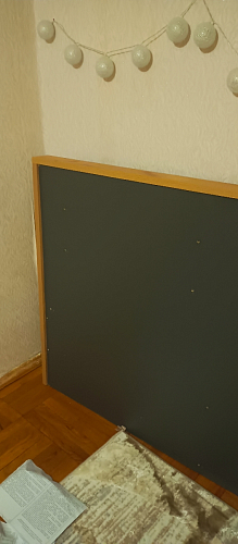 Двуспальная кровать Клауд 160х200 парящая дуб крафт золотой / антрацит фото покупателя 253