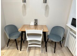 Стул на металлокаркасе Gabi green / black фото покупателя 752