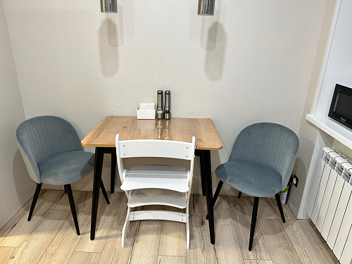 Стул на металлокаркасе Gabi latte / gold / black фото покупателя 752