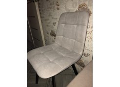 Стул на металлокаркасе Чилли розовый / черный каркас фото покупателя 379