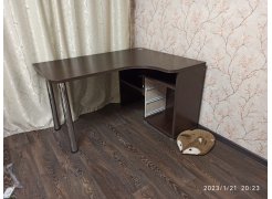 Письменный стол СР-132-130 В-ЛЕВ левый венге фото покупателя 9