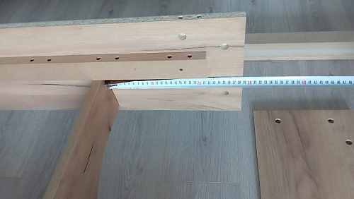 Двуспальная кровать Клауд 160х200 парящая дуб крафт золотой / антрацит фото покупателя 478