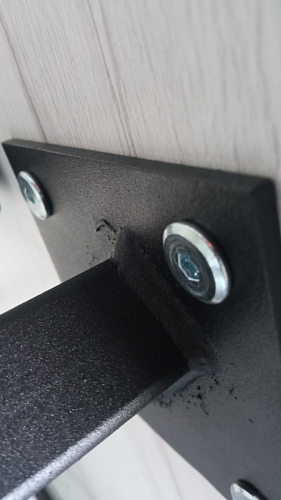 Стол раскладной Колон Лофт 120 32 мм дуб галифакс табако / черный матовый фото покупателя 180